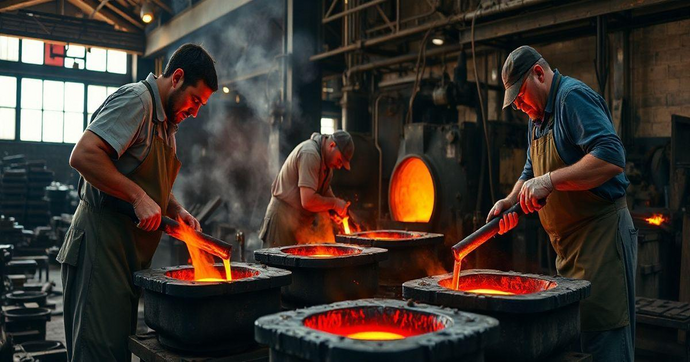 Empresa de Fundição de Ferro Fundido de Qualidade