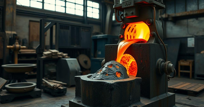 Empresa de Fundição de Ferro Fundido
