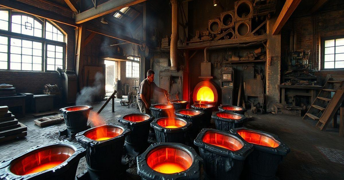 Fundição de Ferro: Tudo o que Você Precisa Saber sobre o Processo e suas Aplicações