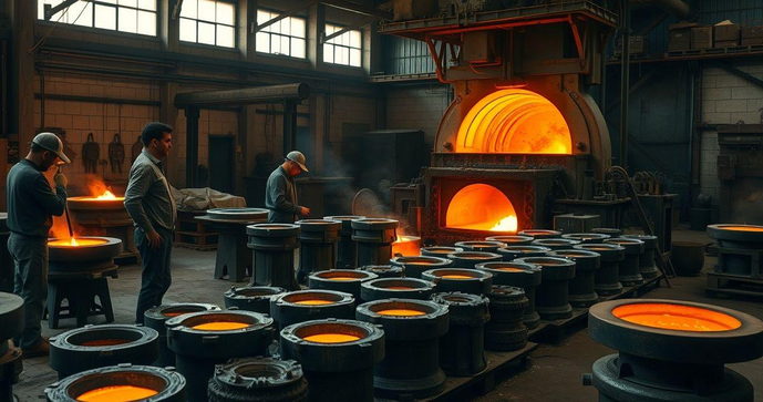 Fundição de Ferro Fundido: Processo e Vantagens