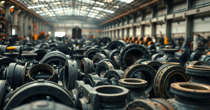Peças de Ferro Fundido: Vantagens e Aplicações que Você Precisa Conhecer