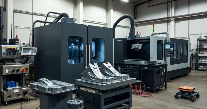 Usinagem CNC Moldes Avançados para Indústria