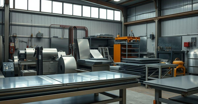 Caldeiraria leve Inox: Vantagens e Aplicações no Setor Metalúrgico