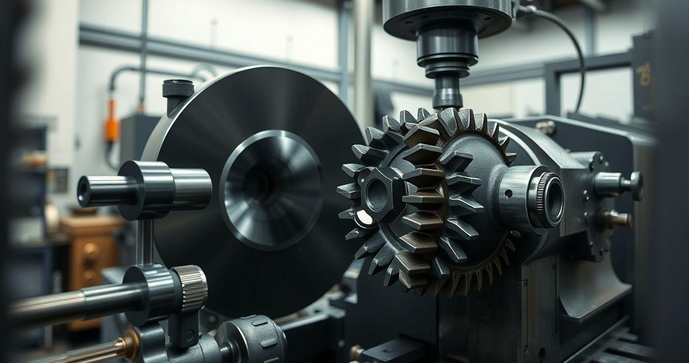 Usinagem de Engrenagem Cônica Helicoidal: Melhores Práticas e Tecnologias