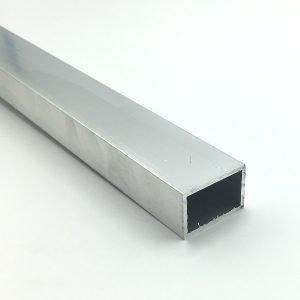 barra de aluminio retangular